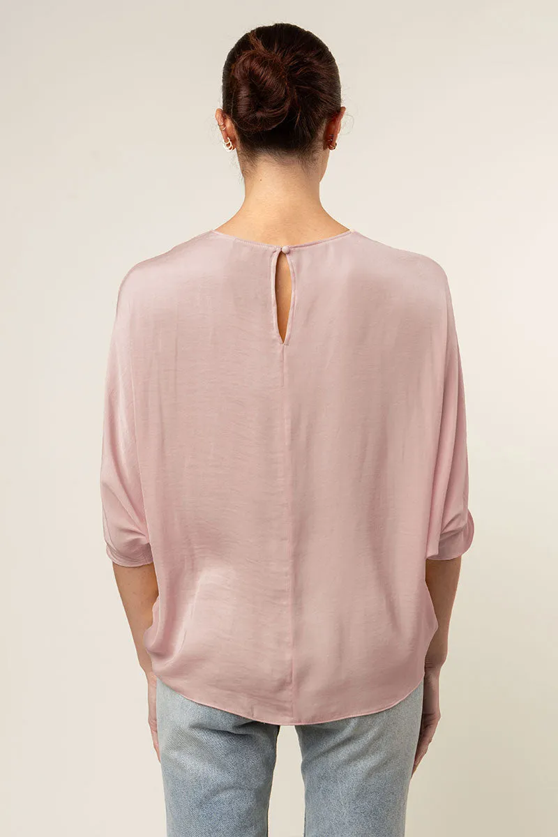3/4 Sleeve Batwing Blouse