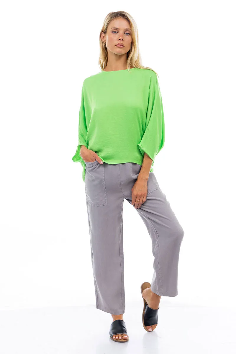 3/4 Sleeve Batwing Blouse