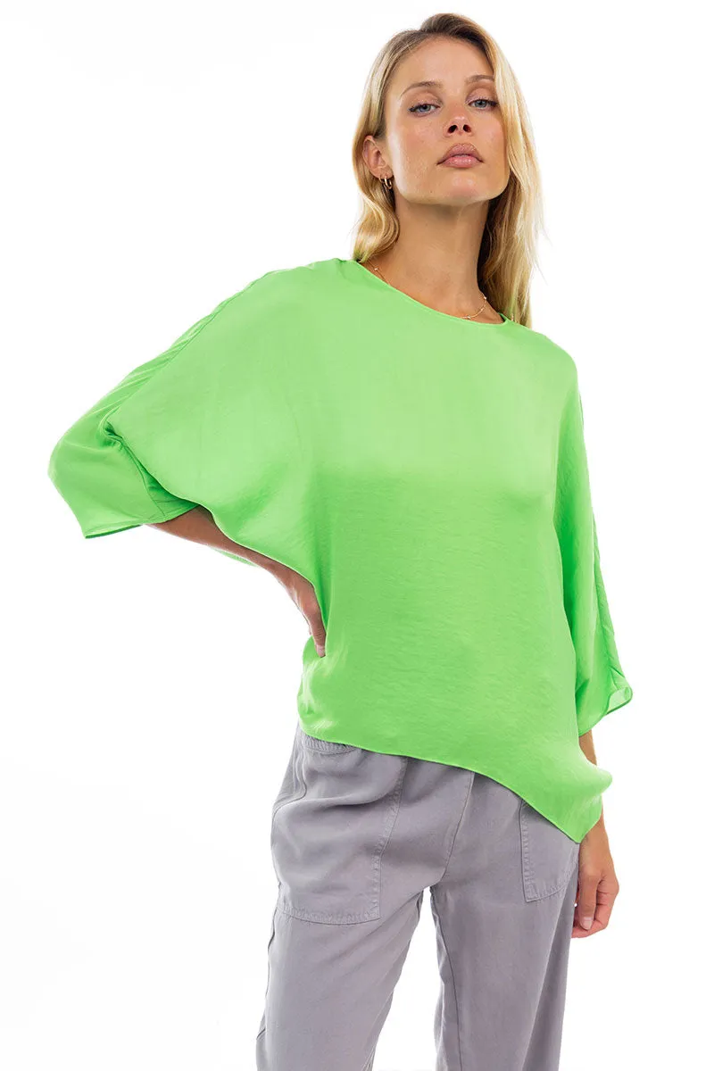 3/4 Sleeve Batwing Blouse