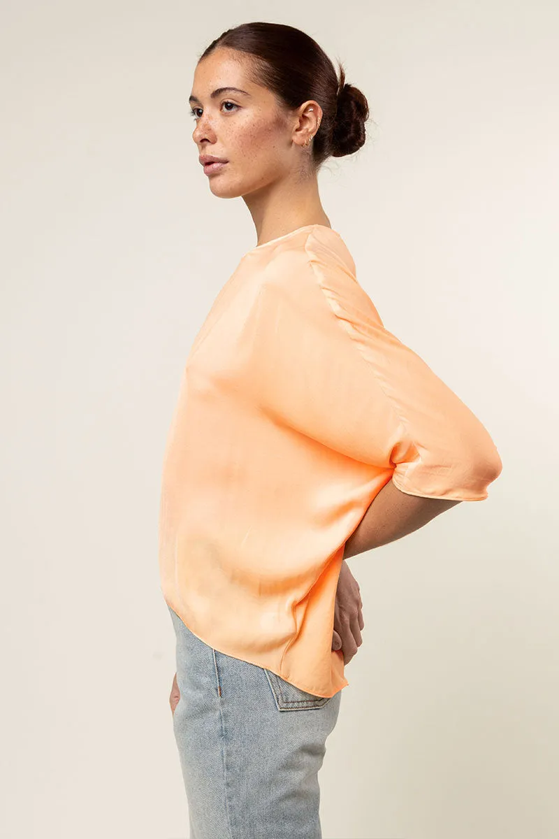 3/4 Sleeve Batwing Blouse