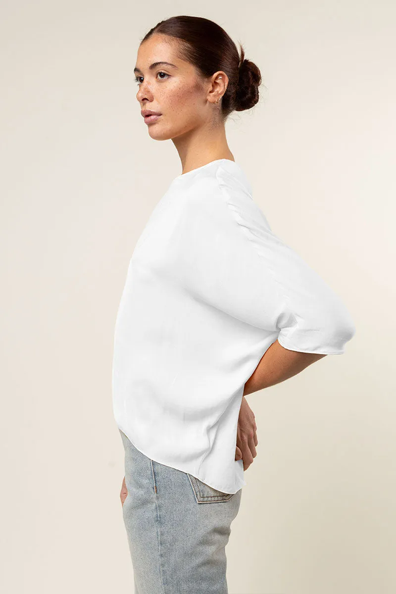 3/4 Sleeve Batwing Blouse