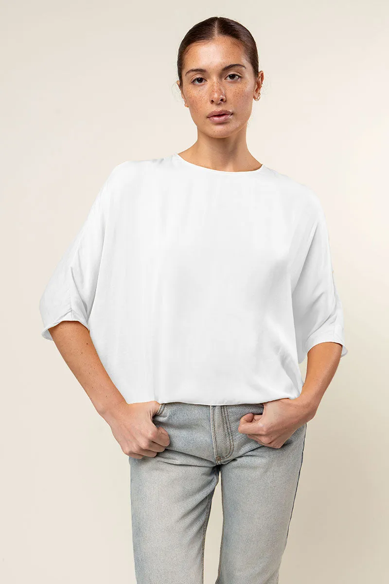 3/4 Sleeve Batwing Blouse