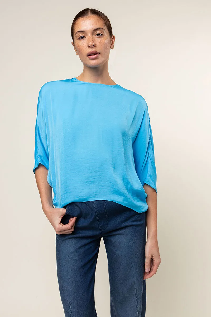 3/4 Sleeve Batwing Blouse