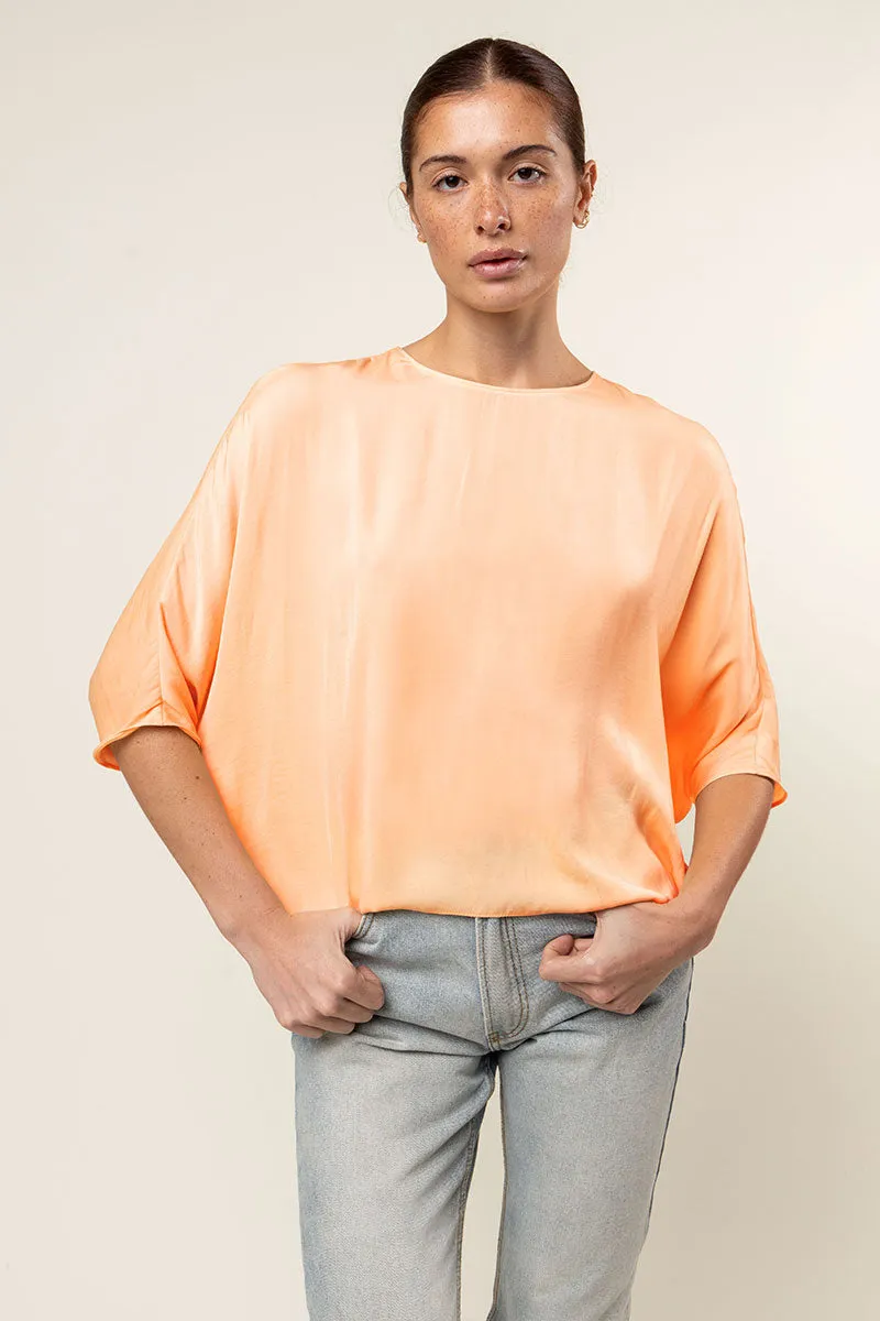 3/4 Sleeve Batwing Blouse