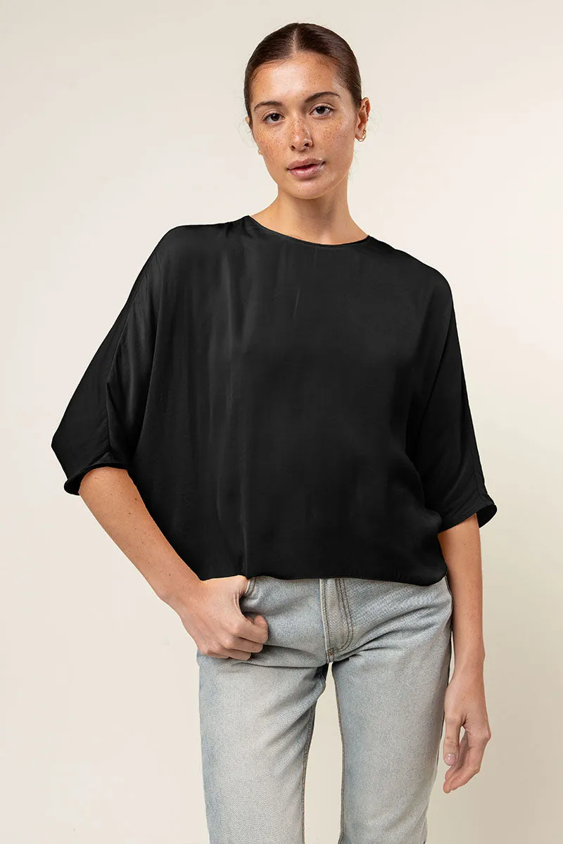 3/4 Sleeve Batwing Blouse