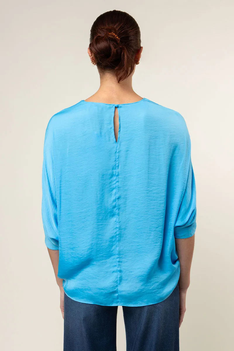 3/4 Sleeve Batwing Blouse