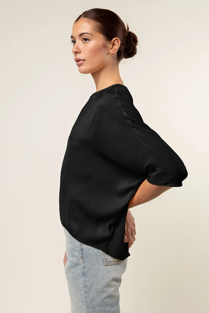 3/4 Sleeve Batwing Blouse