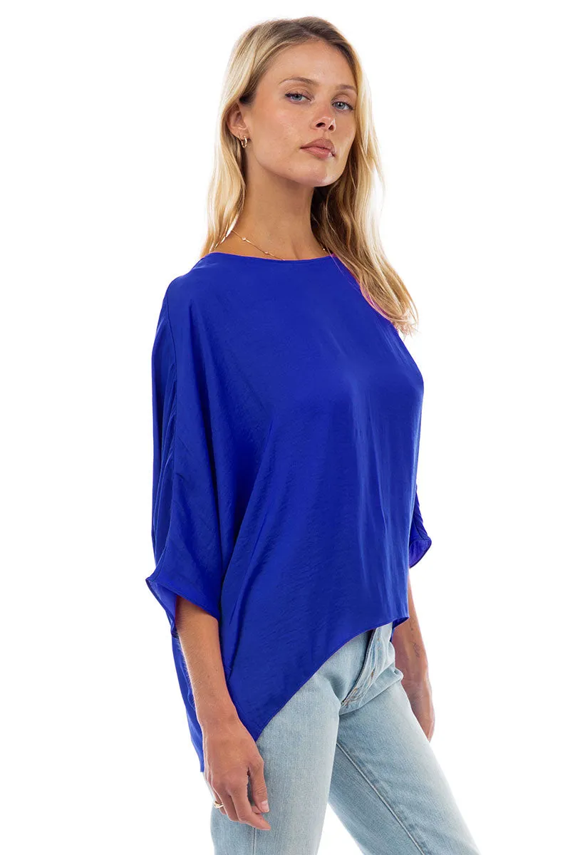 3/4 Sleeve Batwing Blouse