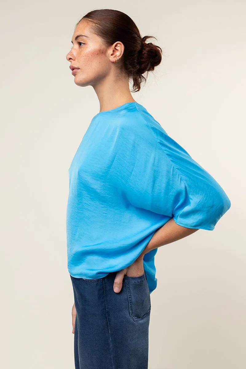 3/4 Sleeve Batwing Blouse