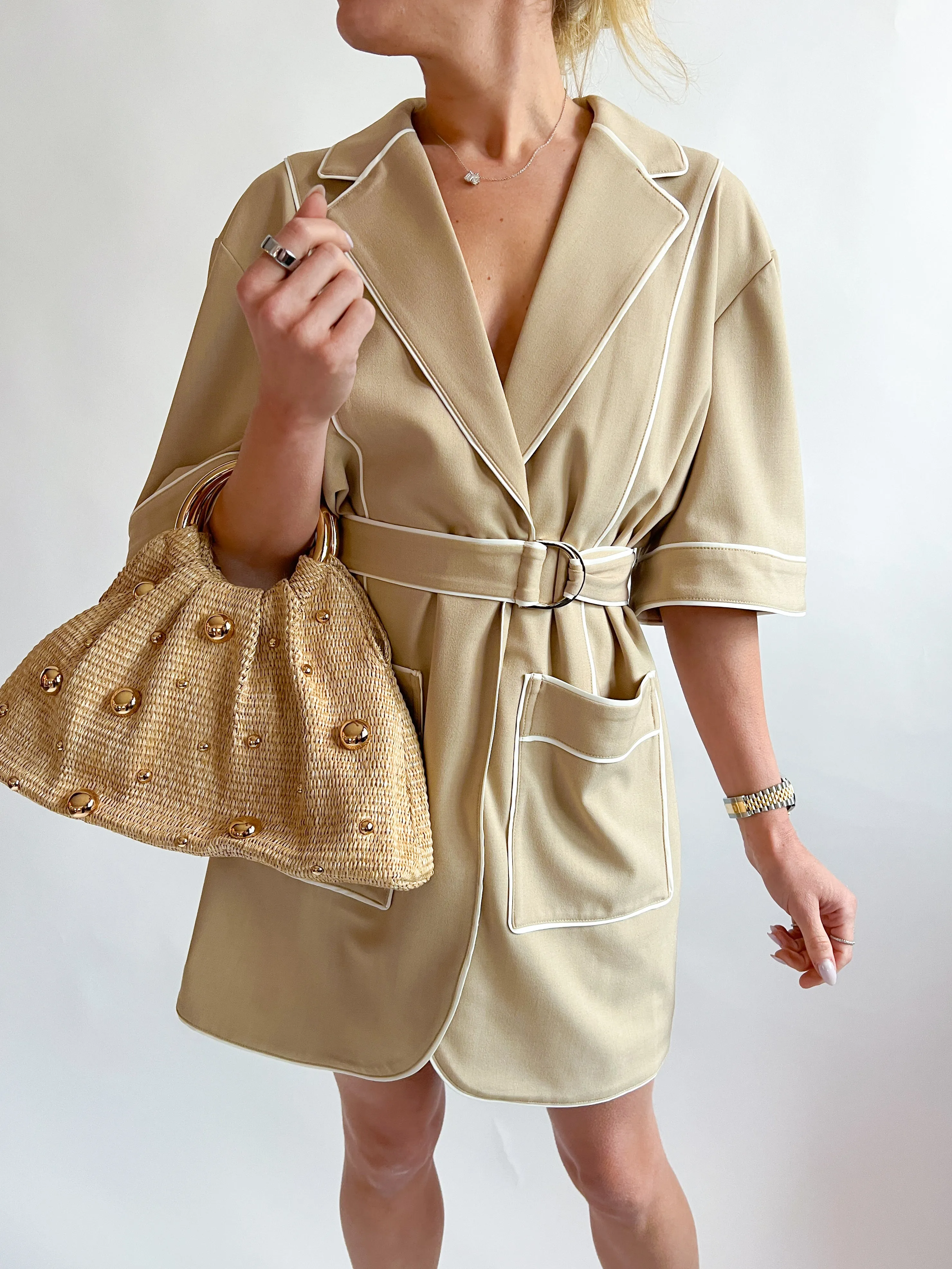 Abrielle Shirt Mini Dress