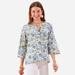 Ainsley Blue-Green Kurta