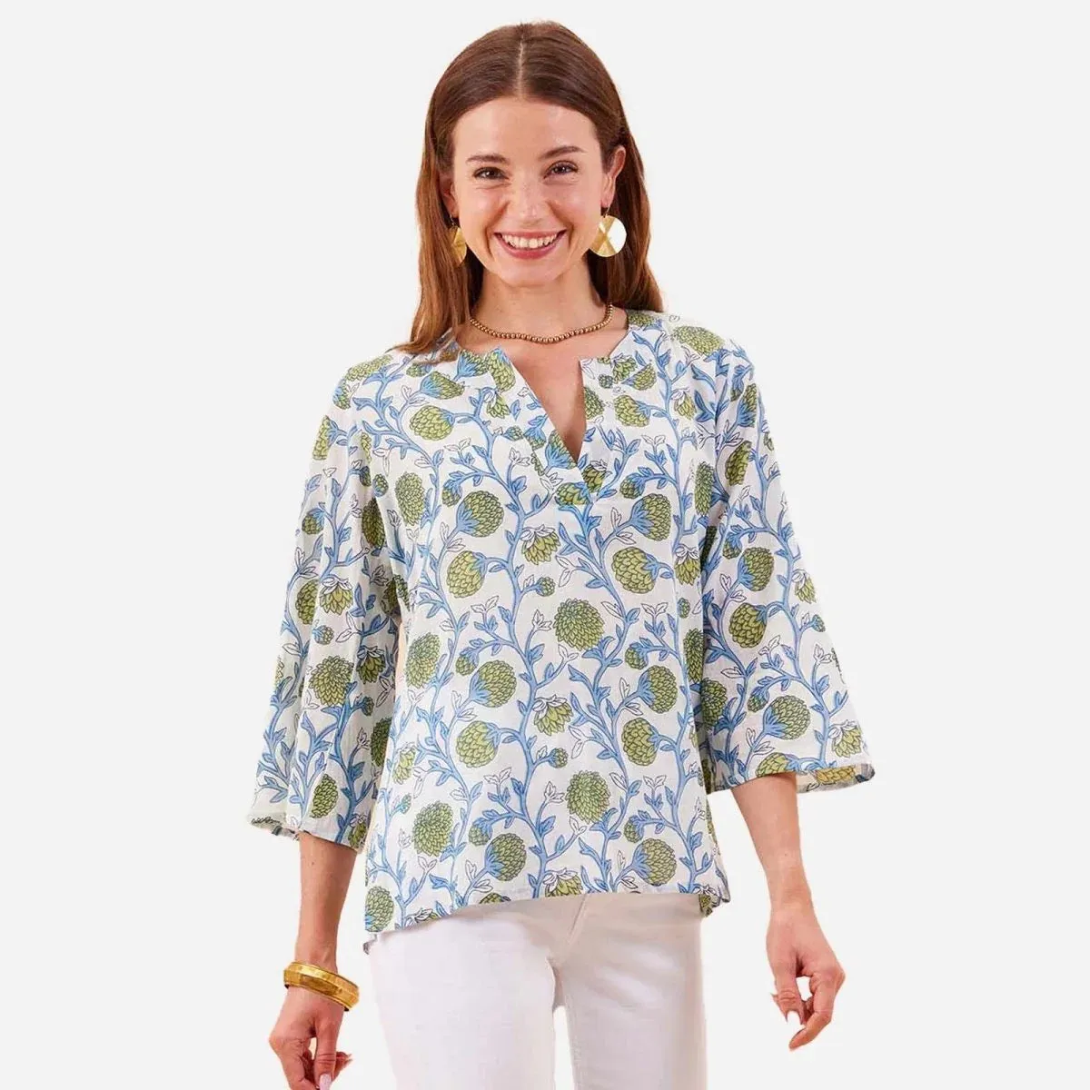 Ainsley Blue-Green Kurta