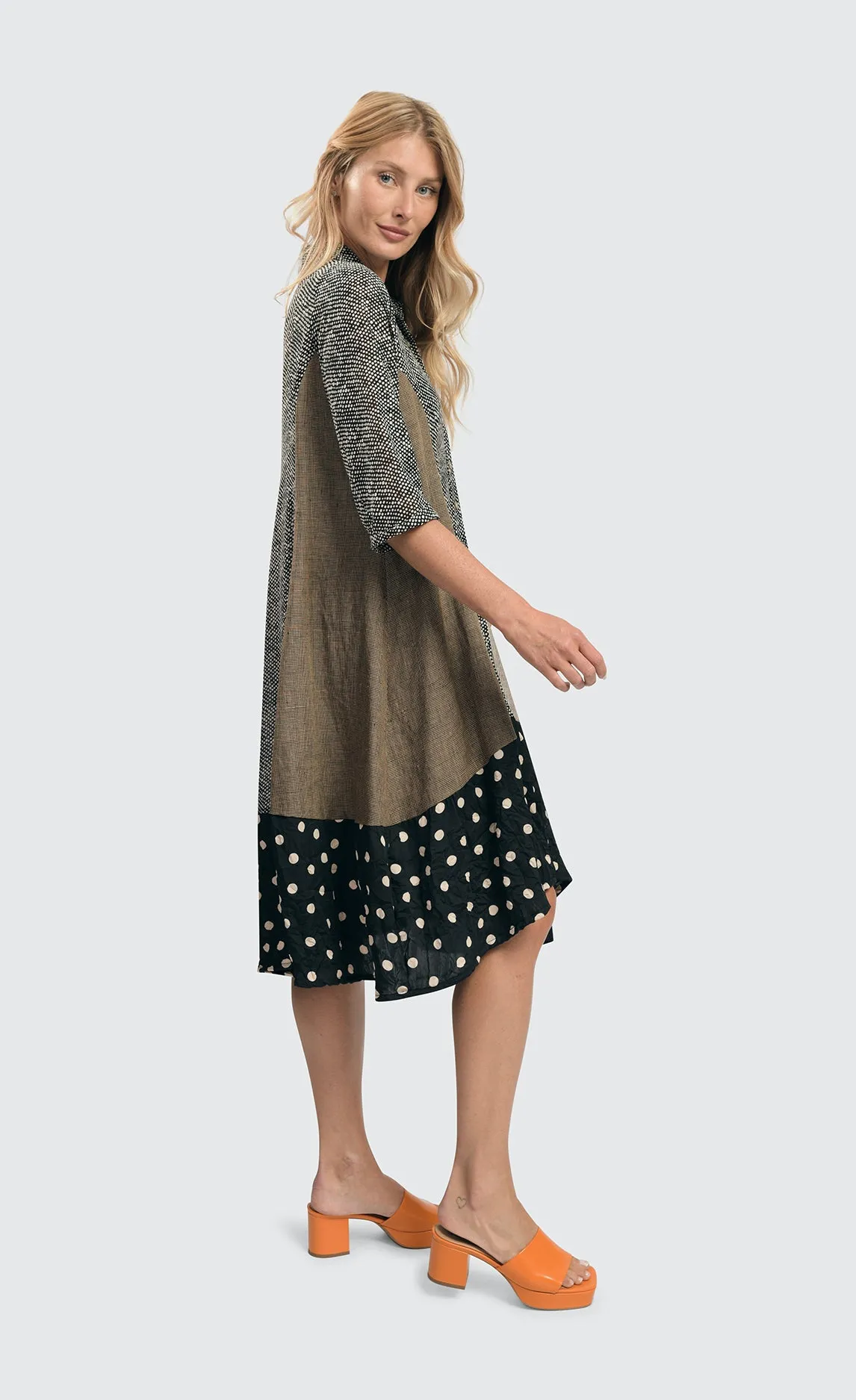 Alembika Mix Meredith Trapeze Shirtdress