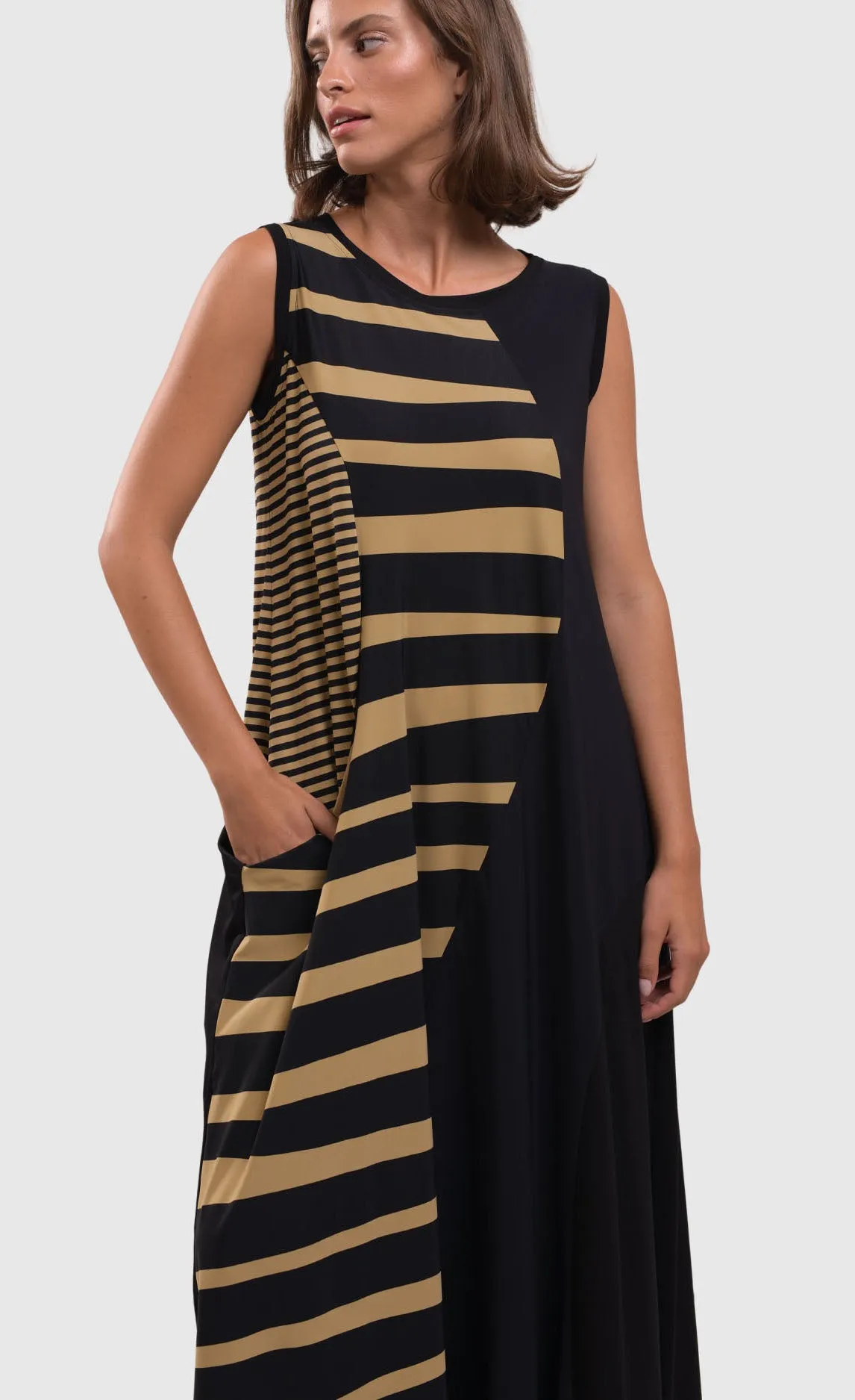Alembika Tekbika Dune Waves Maxi Dress