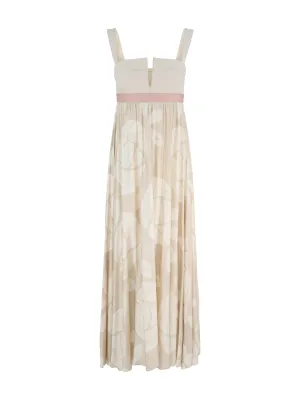 Alexis Melbourne Long Dress in Pearl White