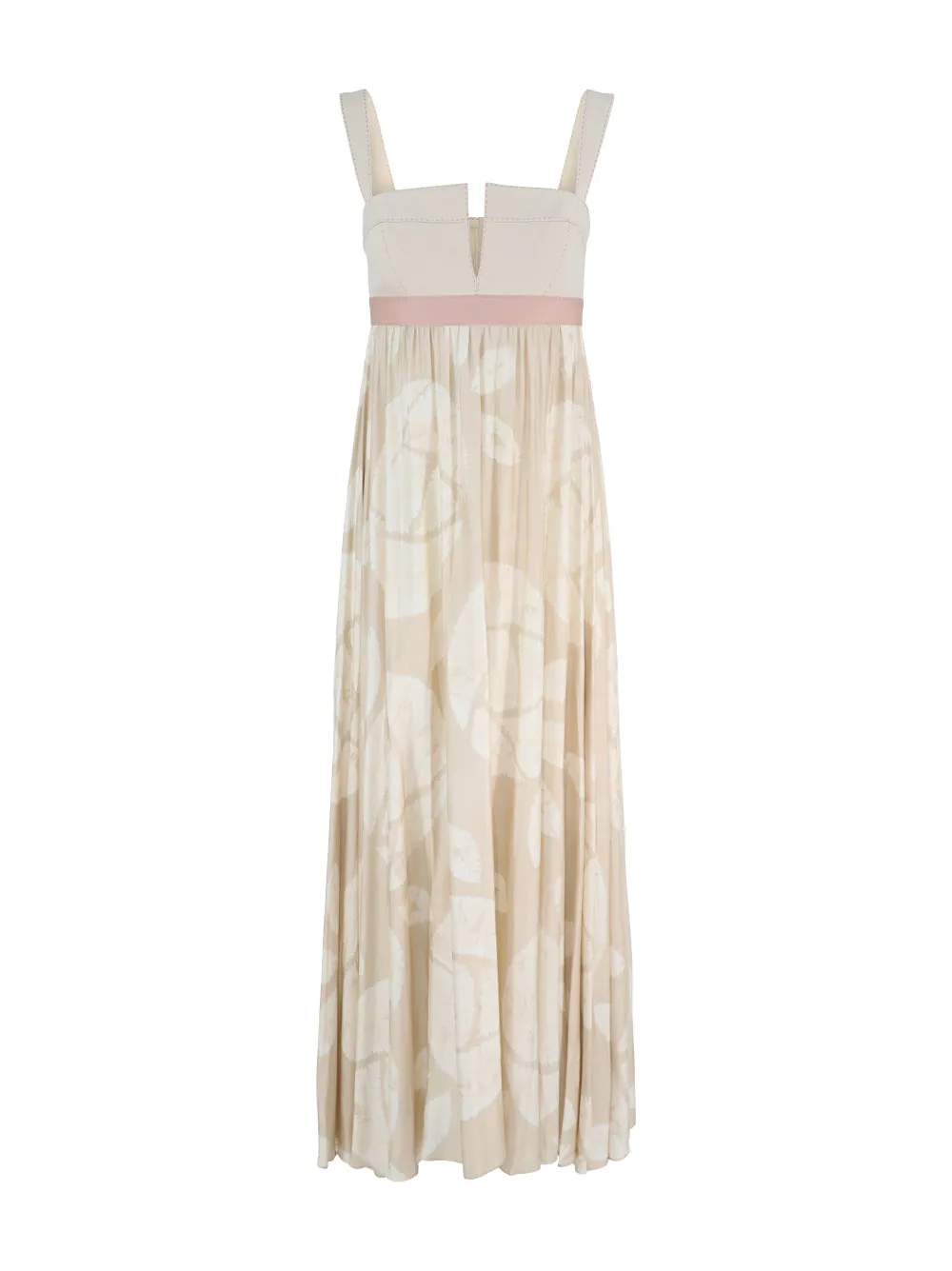 Alexis Melbourne Long Dress in Pearl White