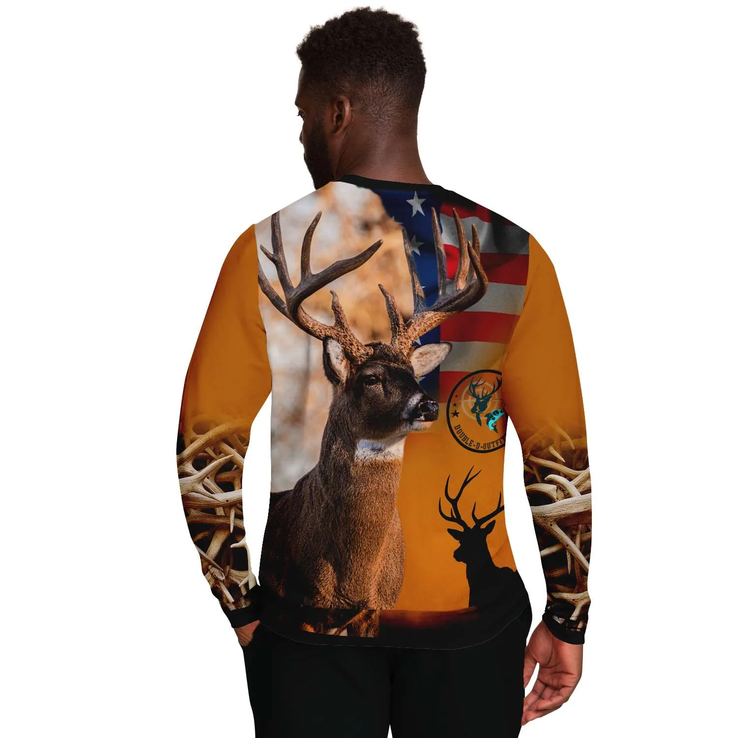 American Majestic Deer Sweat shirt-2021