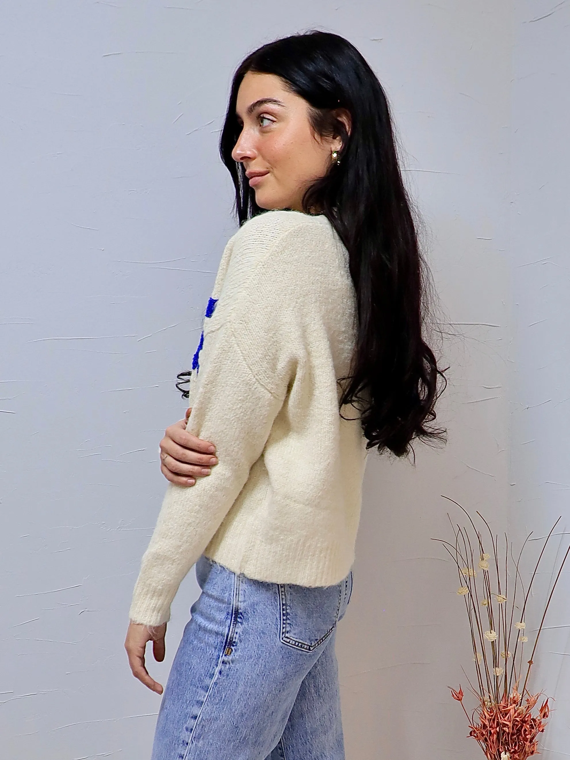 Amour Patch Sweater