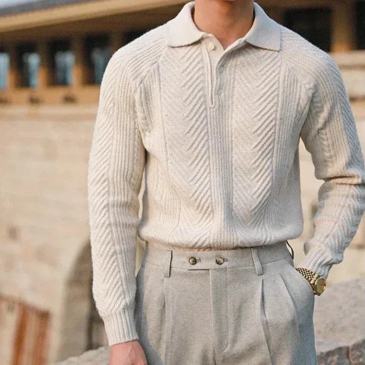 Andreas - casual knit sweater