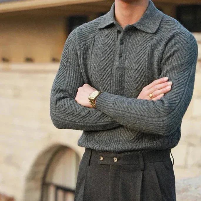 Andreas - casual knit sweater