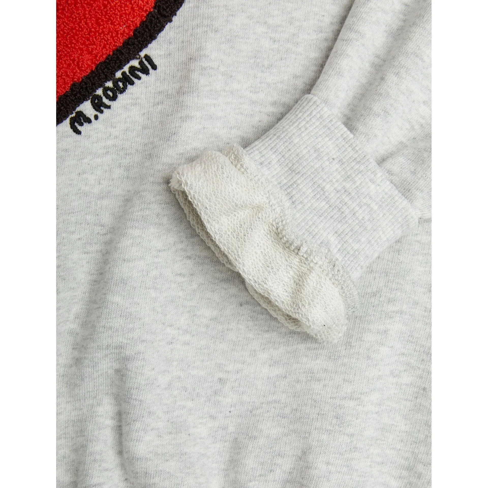 Arrowed Heart Chenille Sweatshirt