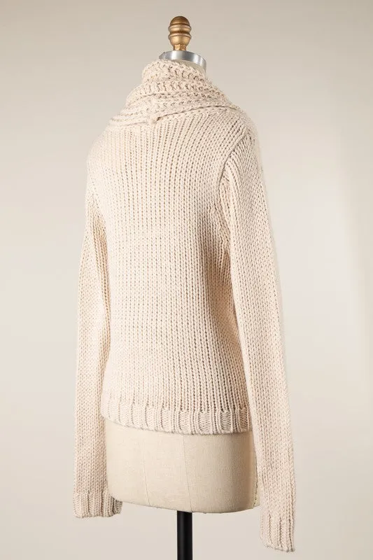 Aspen Chunky Cowl Neck Sweater