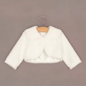 Baby Bolero - Faux Fur with Collar