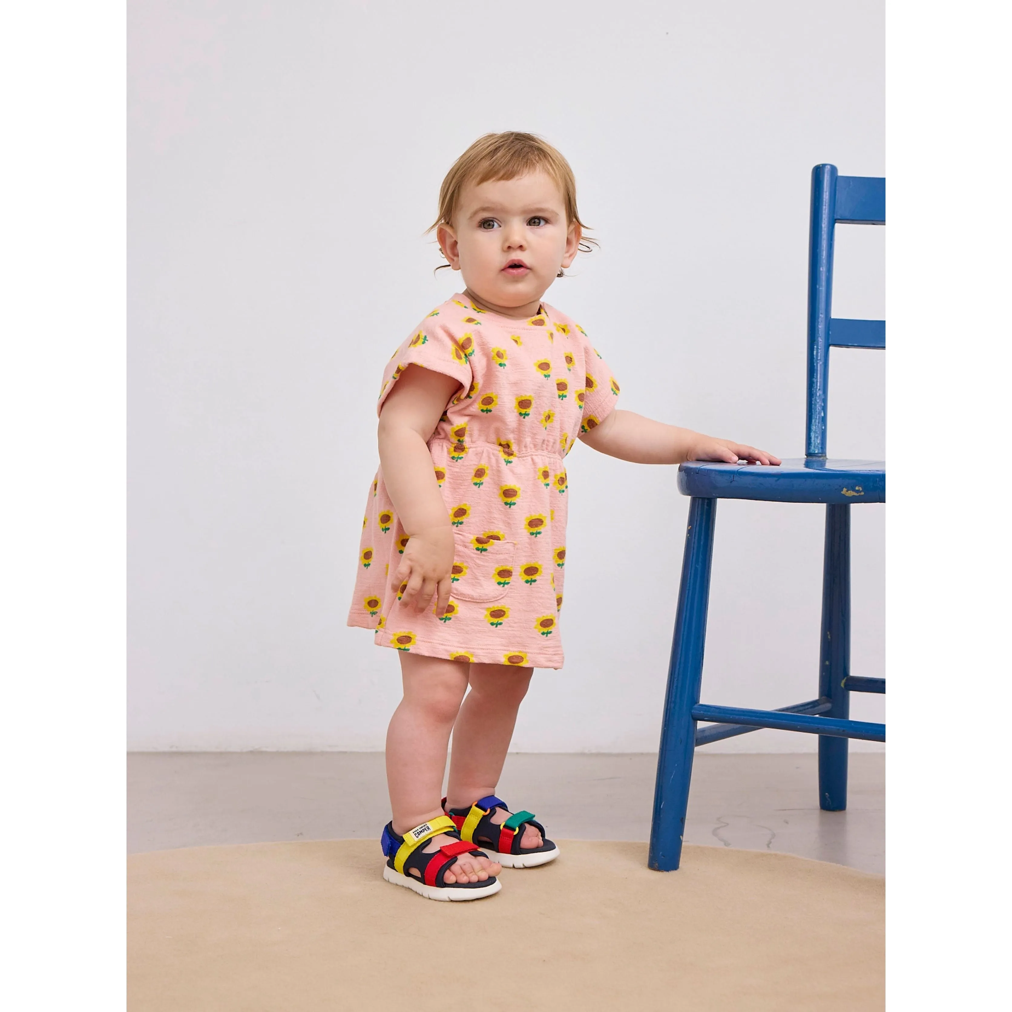 Baby Sunflower All Over Dress