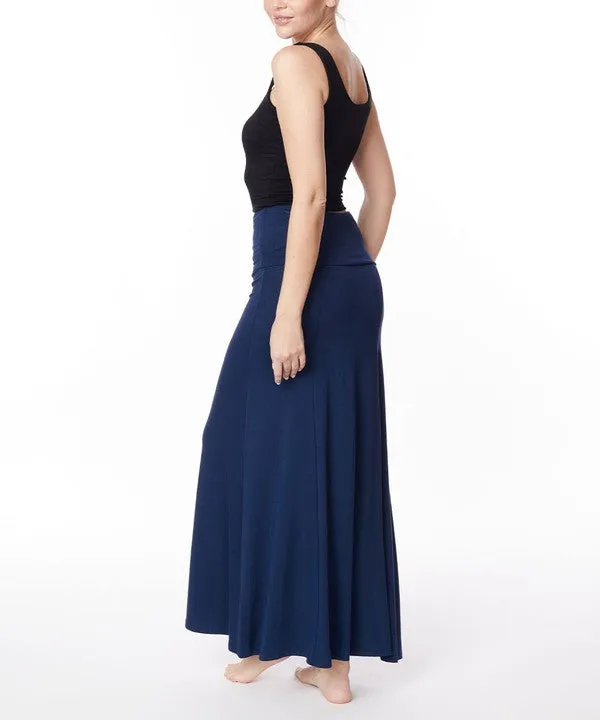 BAMBOO classic maxi skirt