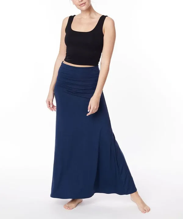 BAMBOO classic maxi skirt