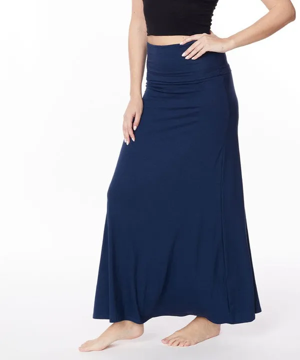 BAMBOO classic maxi skirt