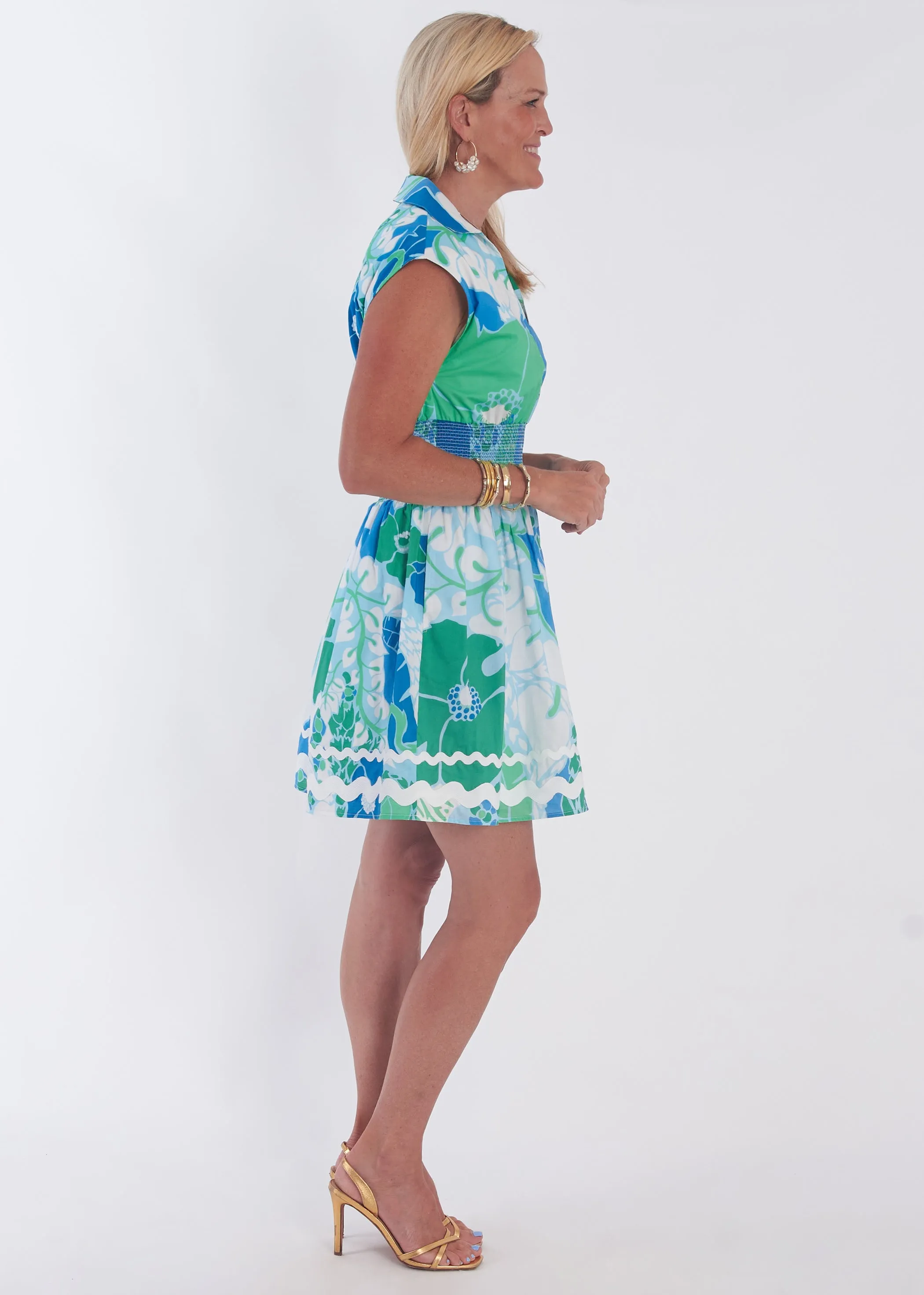 Bayberry Dress - Narnia Sea Mist