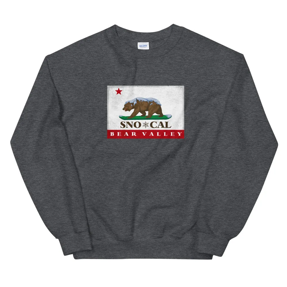 Bear Valley CA Flag Sweatshirt