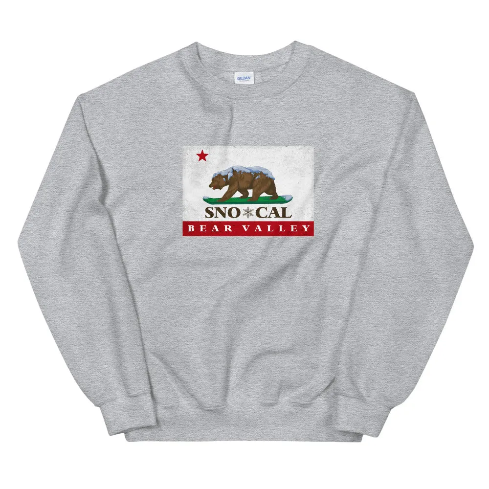 Bear Valley CA Flag Sweatshirt