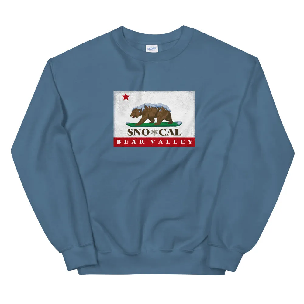 Bear Valley CA Flag Sweatshirt