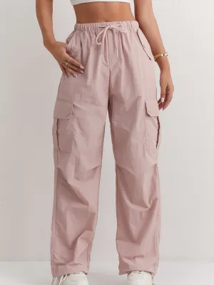 Berenice® | Stylish And Comfortable Pink Cargo Pants For Women