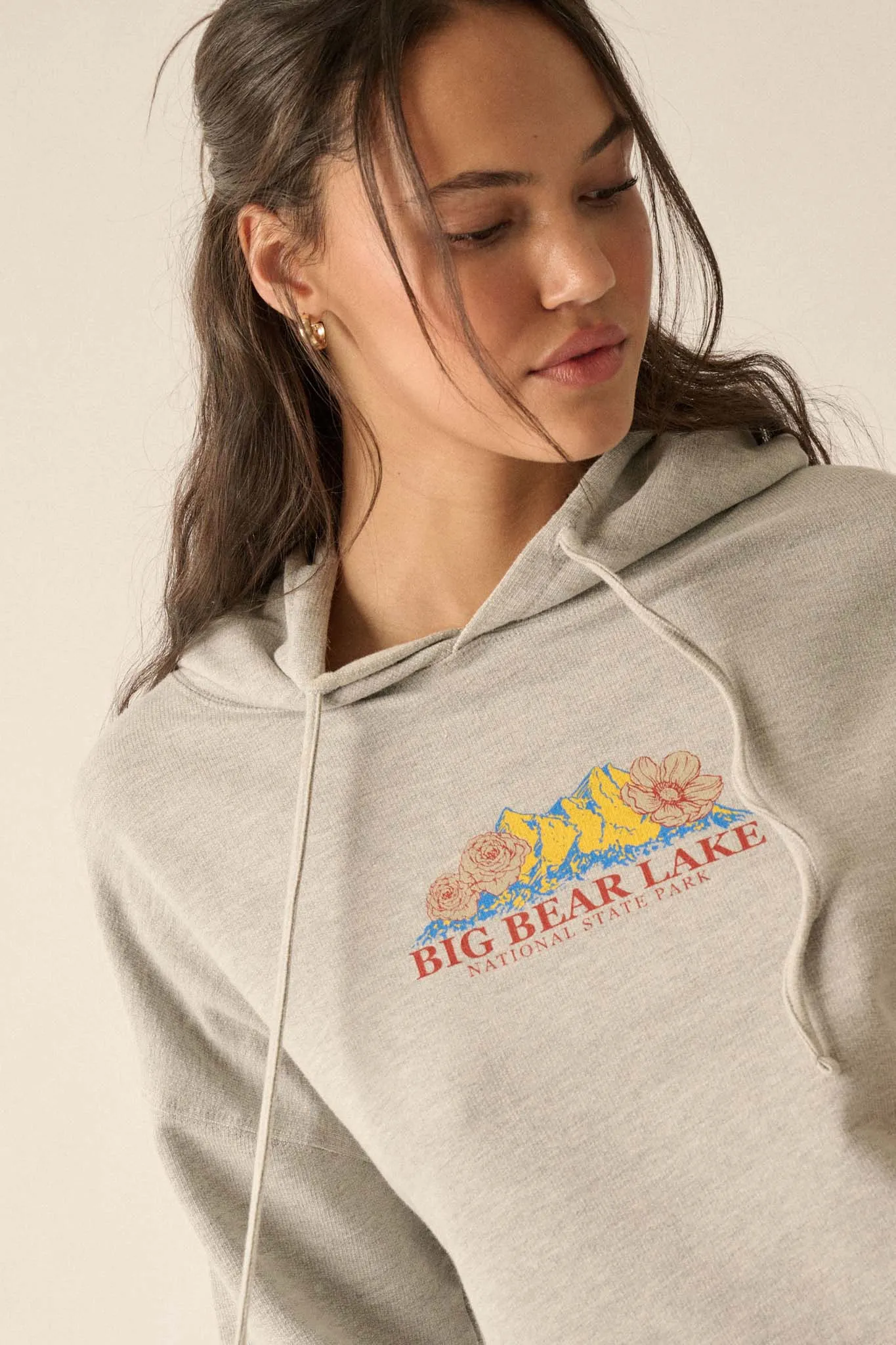 Big Bear Lake French Terry Graphic Hoodie