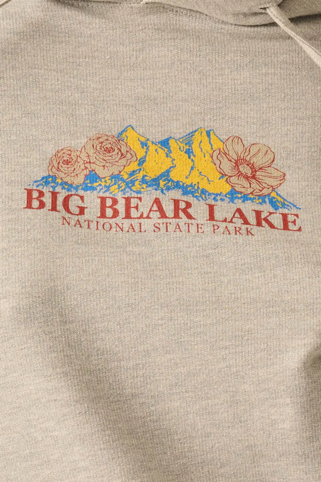 Big Bear Lake French Terry Graphic Hoodie