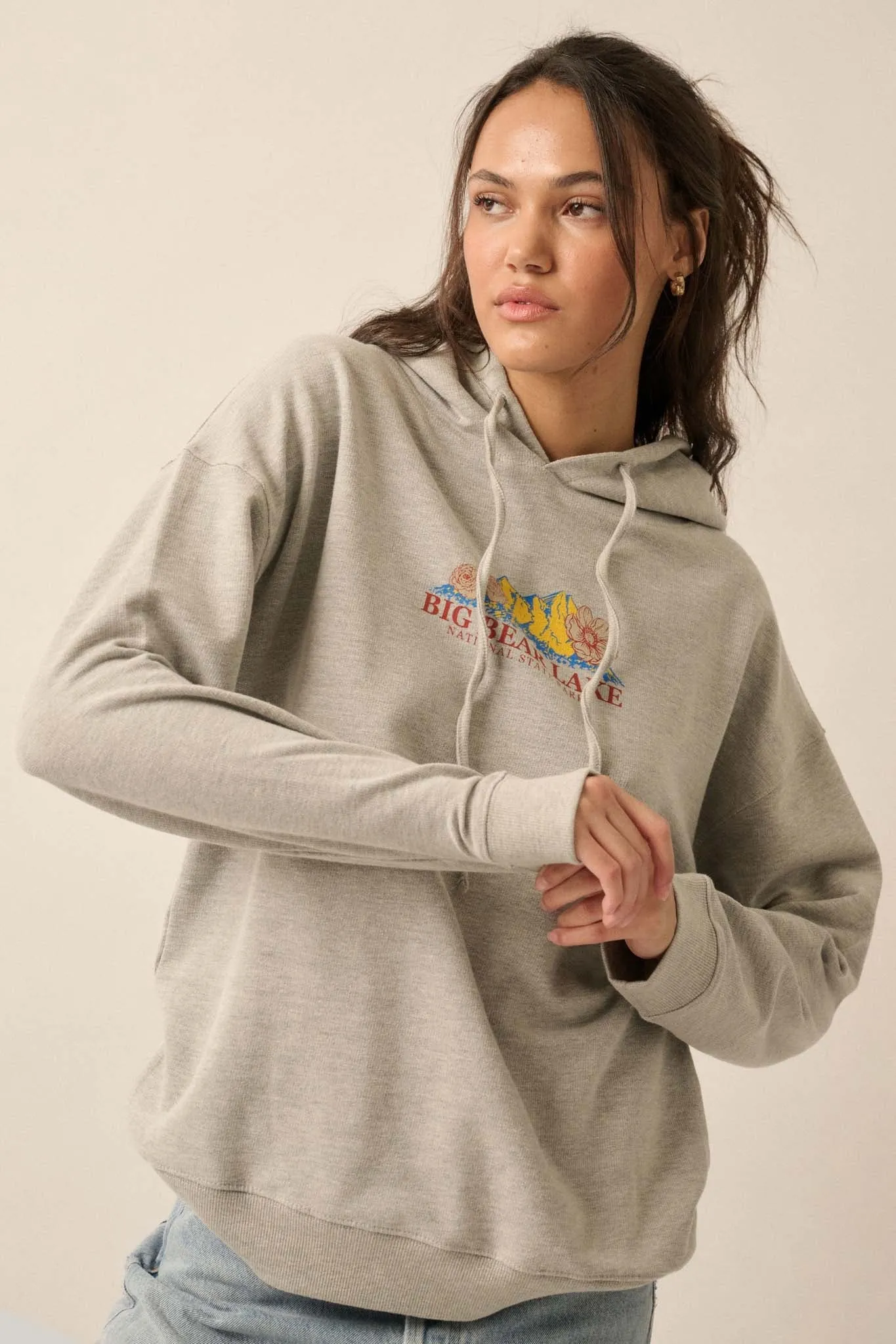 Big Bear Lake French Terry Graphic Hoodie