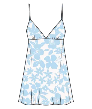 Billabong Women's Just Add Sun Mini Dress Blue/White