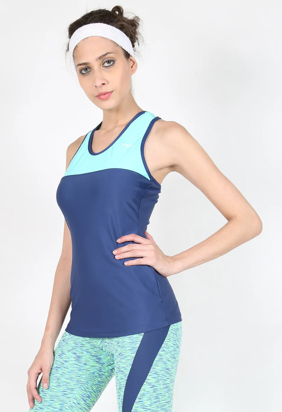 Blue Green Tank Top