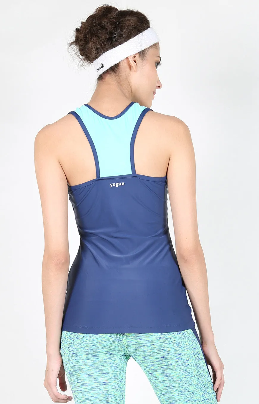 Blue Green Tank Top