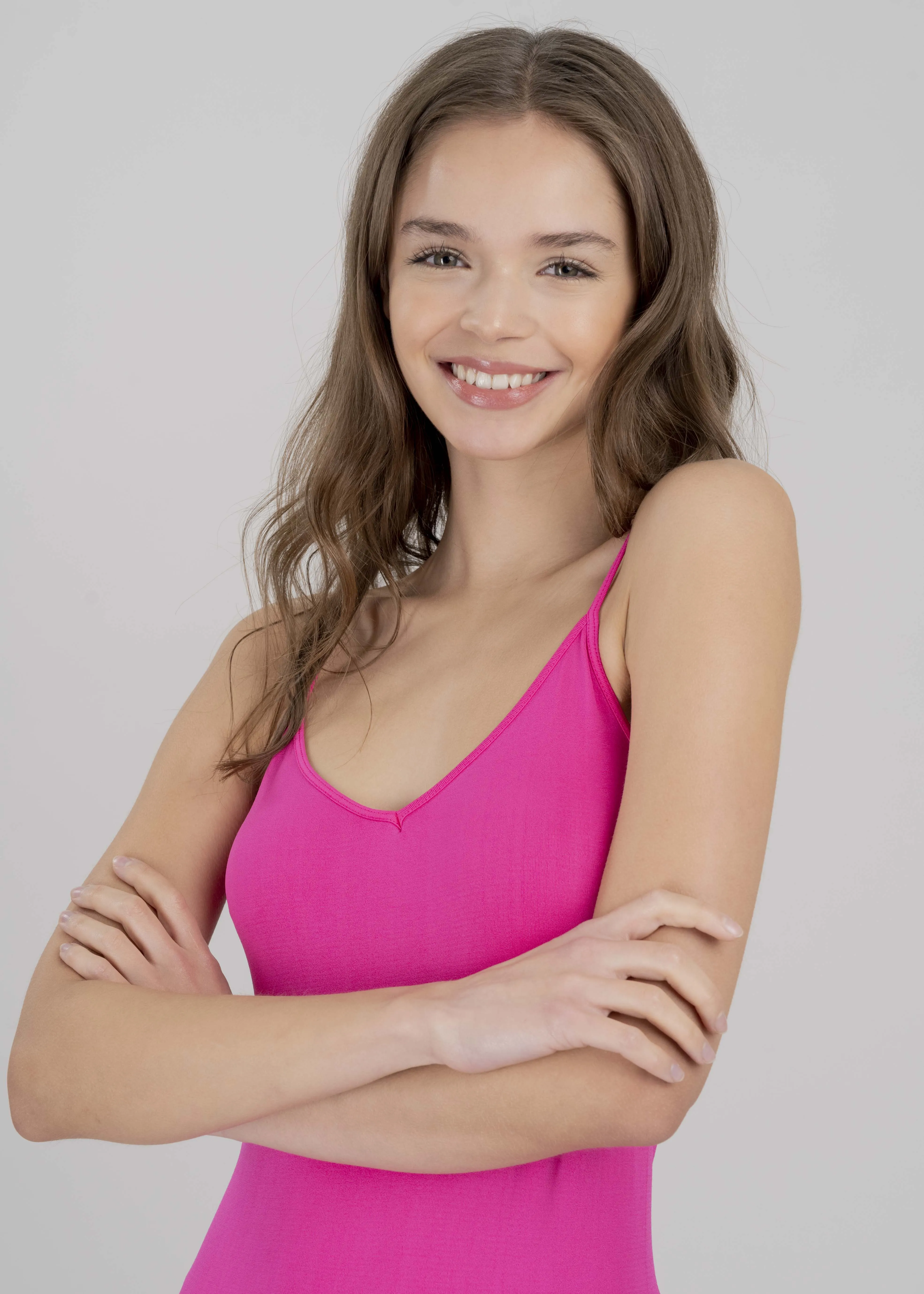 Blusa Ajustada Tirantes