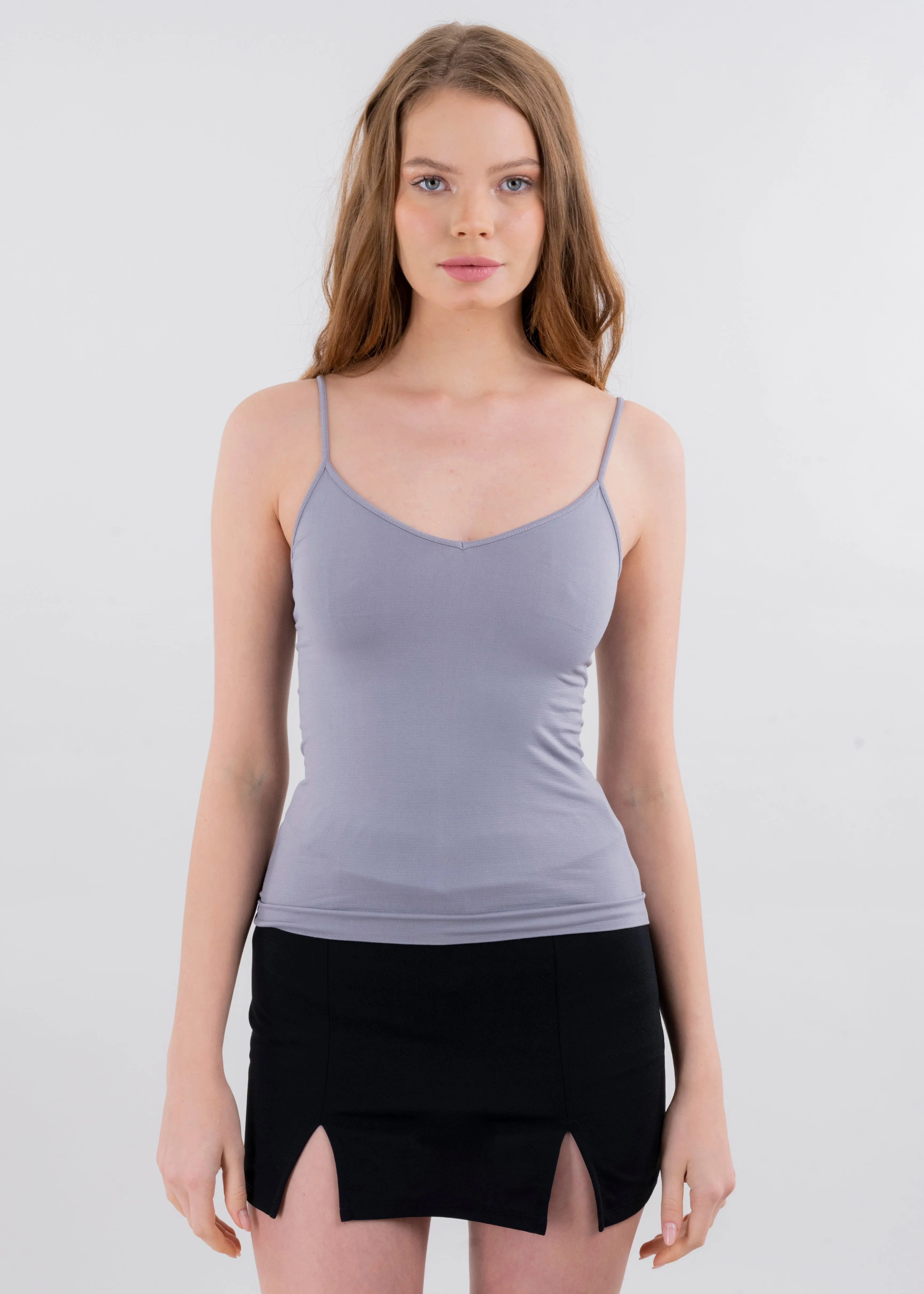 Blusa Ajustada Tirantes