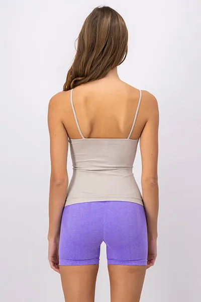 Blusa Ajustada Tirantes