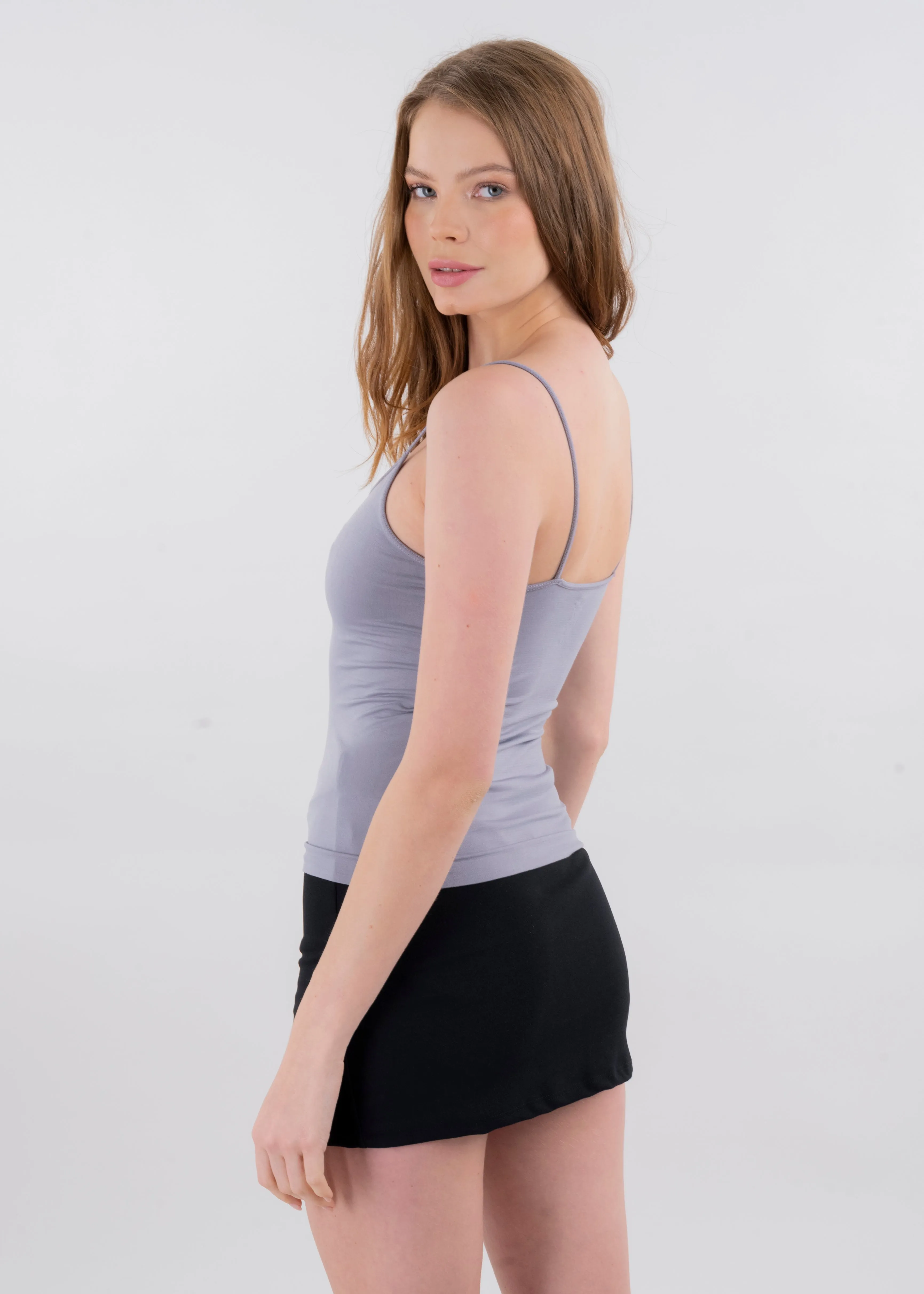 Blusa Ajustada Tirantes