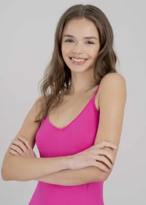 Blusa Ajustada Tirantes