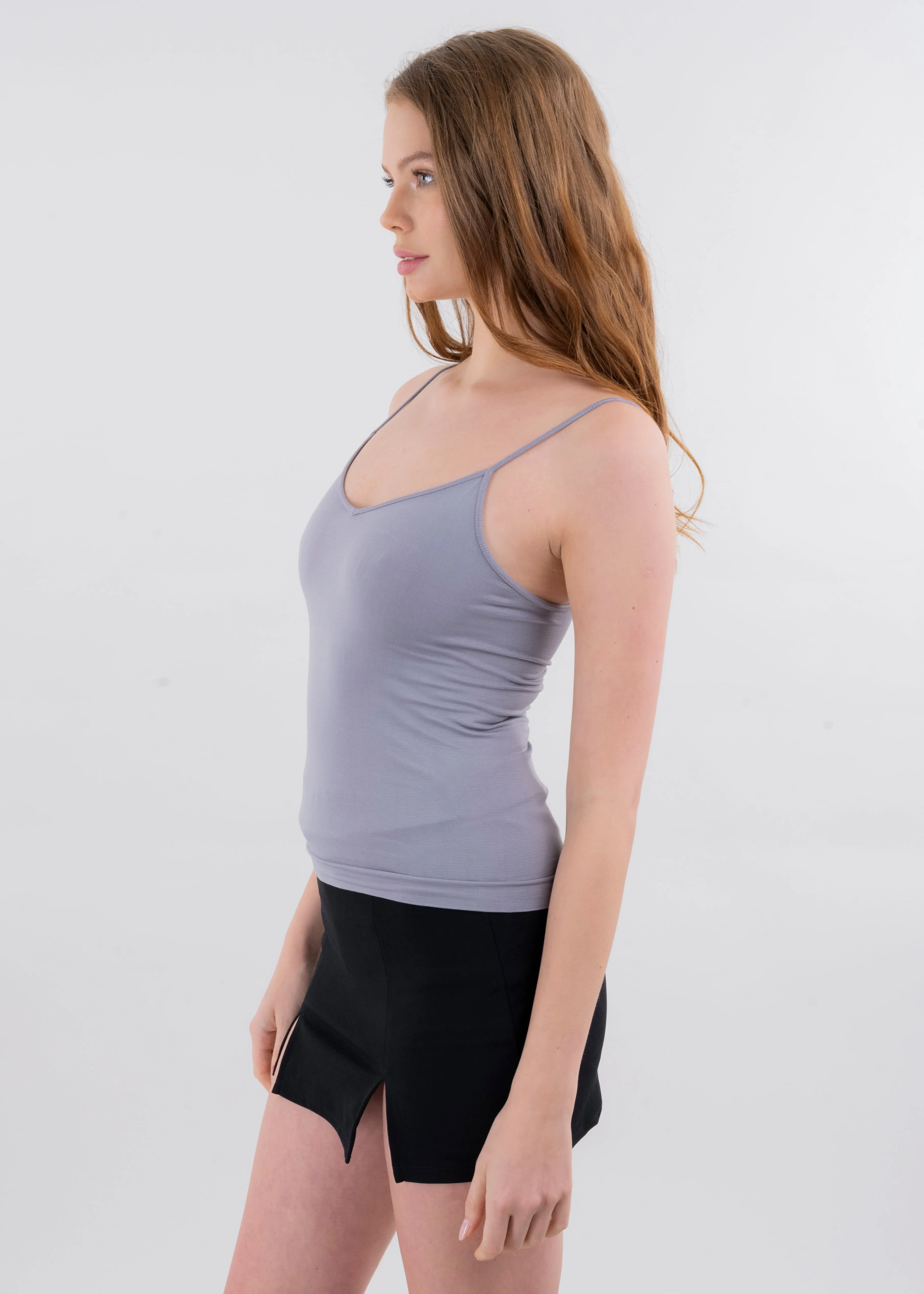 Blusa Ajustada Tirantes