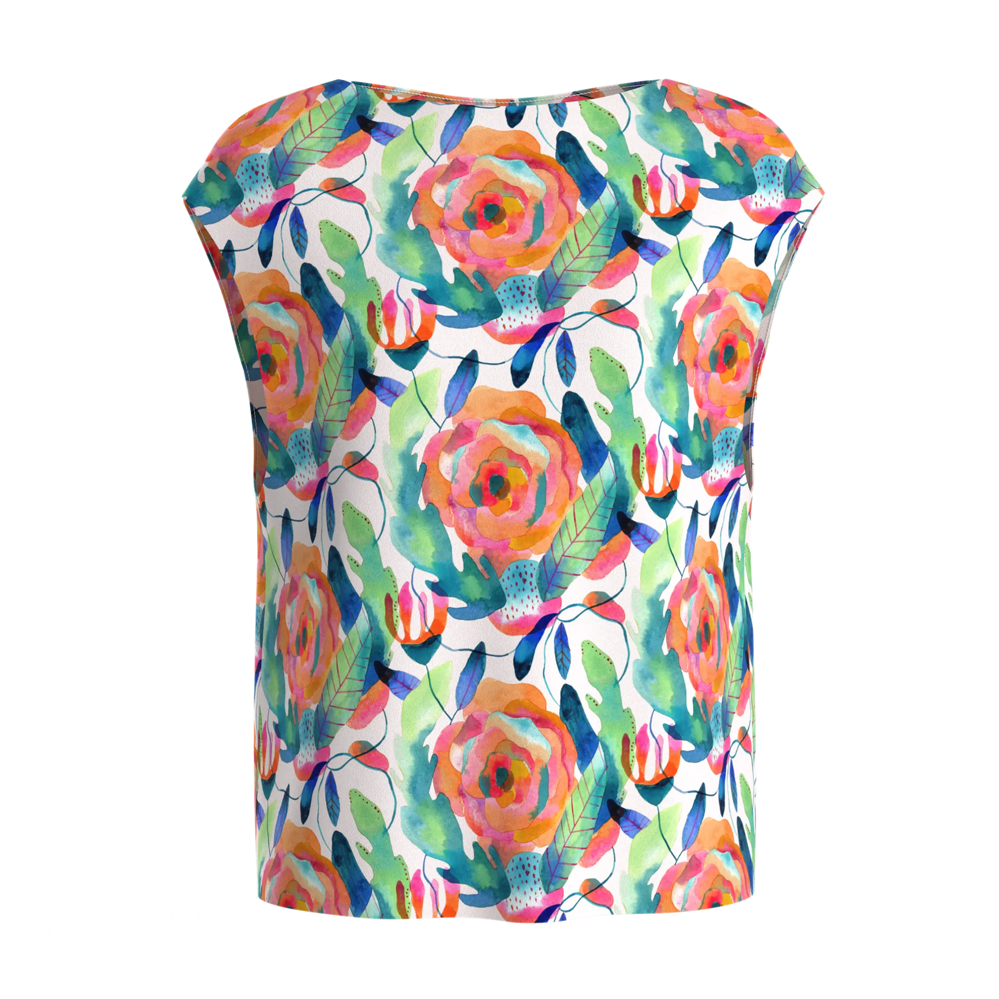 Boat Neck Blouse