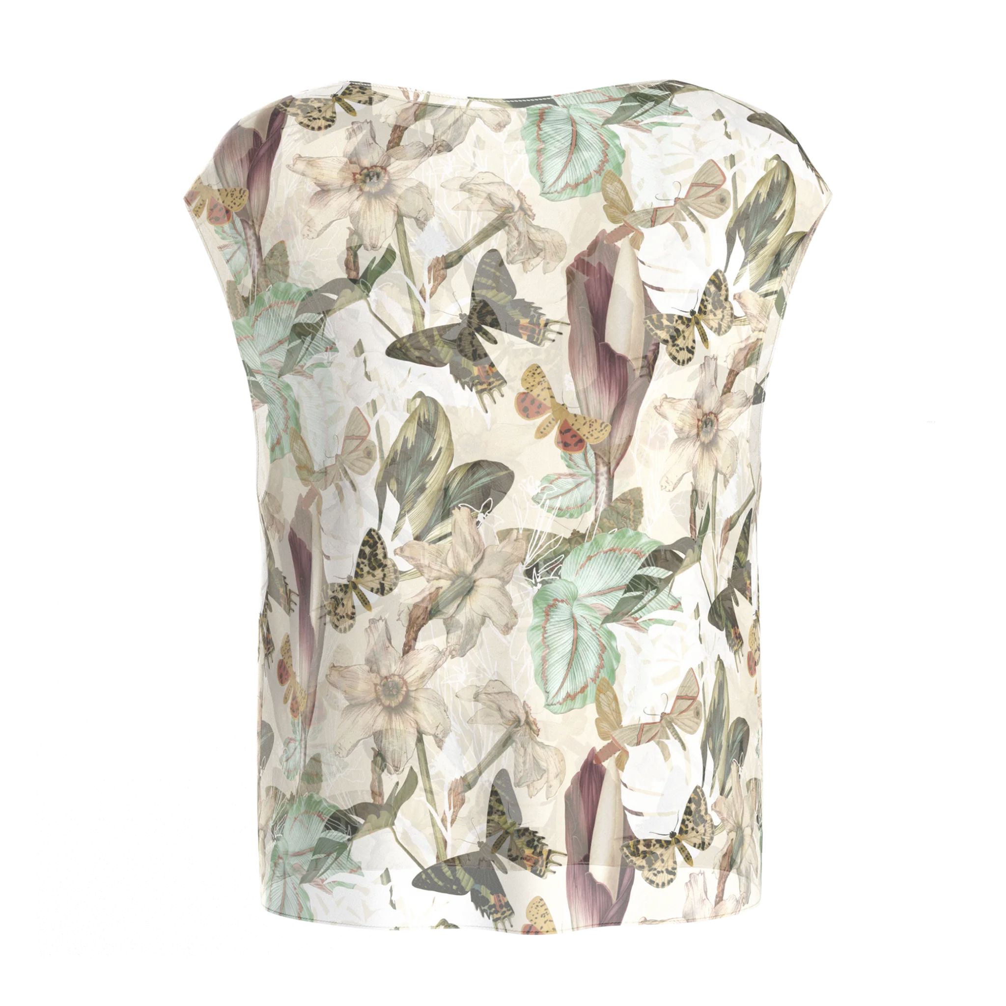 Boat Neck Blouse